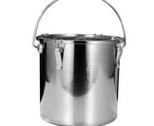 หม้อสแตนเลสมีหูล็อคฝา สแตนเลสเกรด 304 หนา 3มิล