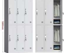 ตู้ล็อคเกอร์เหล็ก 2 ช่อง 4ช่อง 6 ช่อง 8 ช่อง 9 ช่อง 12 ช่อง 15 18 ช่อง ช่อง 24 ช่อง