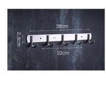 ตะขอแขวนอุปกรณ์ สแตนเลส304 แขวรได้ 5 จุด สั่งทำได้