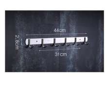 ตะขอแขวนอุปกรณ์ สแตนเลส304 แขวรได้ 5 จุด สั่งทำได้