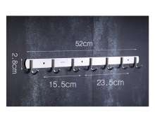 ตะขอแขวนอุปกรณ์ สแตนเลส304 แขวรได้ 5 จุด สั่งทำได้