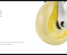 ล้อไนล่อน4"/5"/6"/8" ขาเชื่อมงานหนัก แป้นสแตนเลสเกรด304