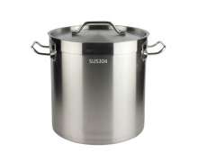 หม้อสแตนเลสมีฝาปิด เกรด 304 หนา 3 มิล