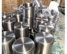 หม้อสแตนเลสมีฝาปิด เกรด 304 หนา 3 มิล