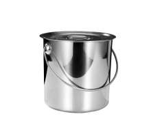 ถังสแตนเลส เกรด 304 มีหูหิ้ว หนา  2.0 มิล