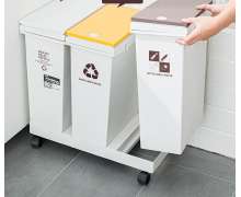 ถังขยะพลาสติกแยกประเภทขยะ36ลิตร