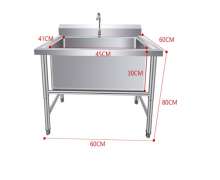 ซิงค์สแตนเลสหลุมใหญ่ สั่งทำได้