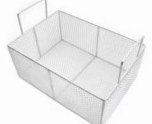 ตะกร้าสแตนเลส มีหู 2 ข้าง เกรด 304 0