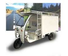 รถไฟฟ้า รถบรรทุกของสามล้อไฟฟ้า ตู้ยาว 1.8 เมตร  0