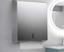 กล่องใส่กระดาษชำระสแตนเลส  กล่องกระดาษทิชชูสแตนเลส ขนาด 28*36*10 ซม เกรด304,