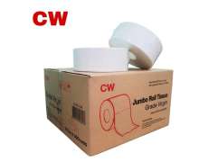 กระดาษชำระม้วนใหญ่ คลีนเวิลด์  จัมโบโรล 300 เมตร ต่อม้วน 2 ชั้น เนื้อบริสุทธิ์ เกรดเอ CW คลีนเวิลด์ 0