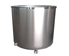ถังแสตนเลสมีล้อ 304  หนา 2 มิล