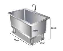 ซิงค์ม็อบ sink mop สแตนเลส ขนาด 60*50 สูง 50 ซม.
