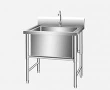 อ่างซิงค์สแตนเลส หลุมลึก 30 ซม. สั่งทำได้