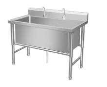 อ่างซิงค์สแตนเลส หลุมลึก 30 ซม. สั่งทำได้