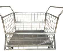 รถเข็นตะแกรงสแตนเลสพับลงได้ 2 ข้าง ขนาด 60*90 สูง 90 ซม. 0