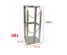 โต๊ะวางเครื่องมือแพทย์ 2ลิ้นชัก ขนาด 60*150 สูง 85 ซม.