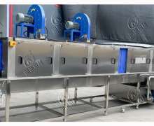 เครื่องล้างภาชนะ สแตนเลส304 รุ่น 3 เมตร ขนาด  3000*1200*1650 mm.