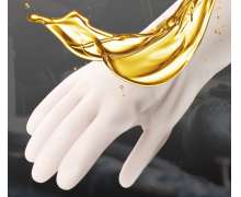 ถุงมือยางสีขาว ไซด์ L ยาว 33 ซม. 1คู่  หนา 100 g ถุงมือเอนกประสงค์ ถุงมือทำงาน กันลื่น ทนน้ำมัน ทำจากยางไนไตรล์ สำหรับงานอุตสาหกรรม ทนสารเคมี ใช้ในห้องปฏิบัติการ ทนการกัดกร่อน ทนกรดและด่าง