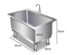 อ่างซิงค์ม็อบ(sink mop) สแตนเลส 304