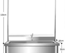 อ่างซิงค์ม็อบ(sink mop) สแตนเลส 304
